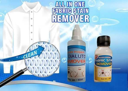 All-in-One Fabric Stain Remover – 100ml (2 x 50ml Bottles)